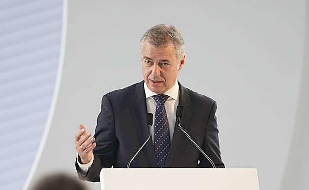 El lehendakari Urkullu en una imagen de archivo. 