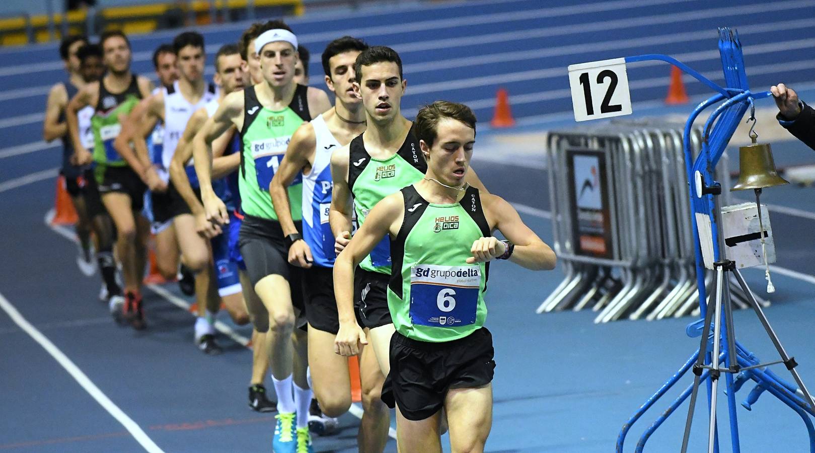 La atleta irundarra se ha impuesto en la final de los 60 metros vallas del Campeonato de Gipuzkoa absoluto disputado en el velódromo de Anoeta. 