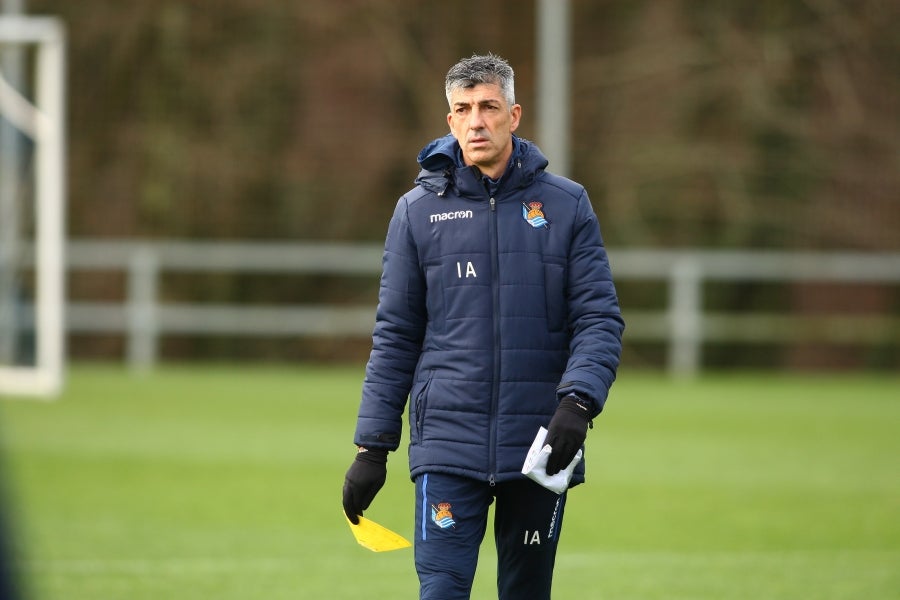 La Real Sociedad ha completado esta sábado la última sesión preparatoria antes de recibir al Huesca este domingo en Anoeta. 