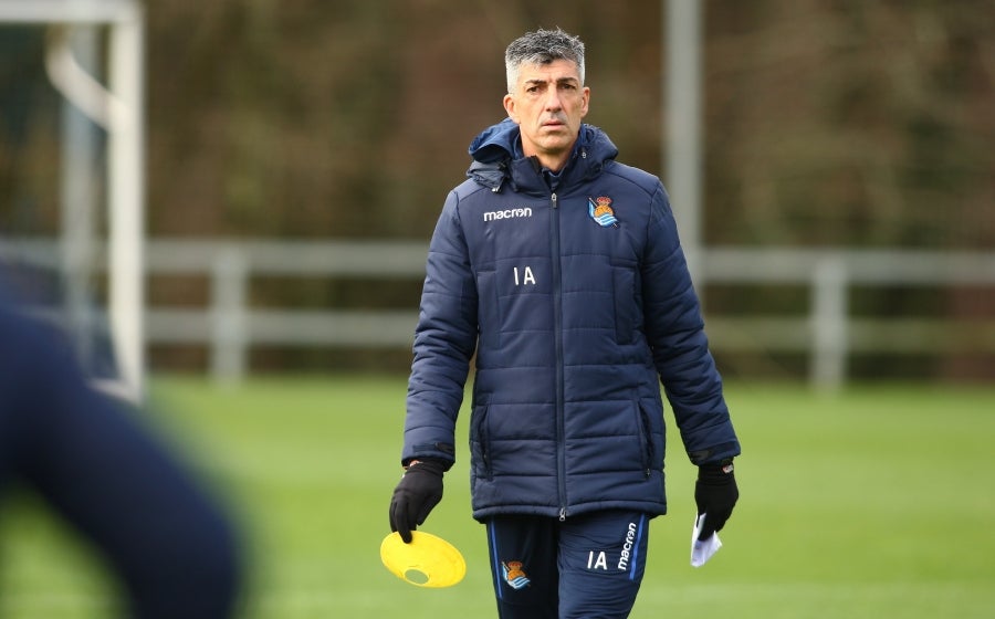 La Real Sociedad ha completado esta sábado la última sesión preparatoria antes de recibir al Huesca este domingo en Anoeta. 