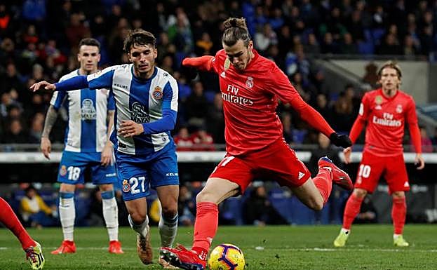 Bale regresó con gol ante el Espanyol. 
