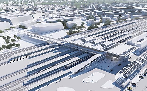 Imagen del proyecto que ha presentado Adif.