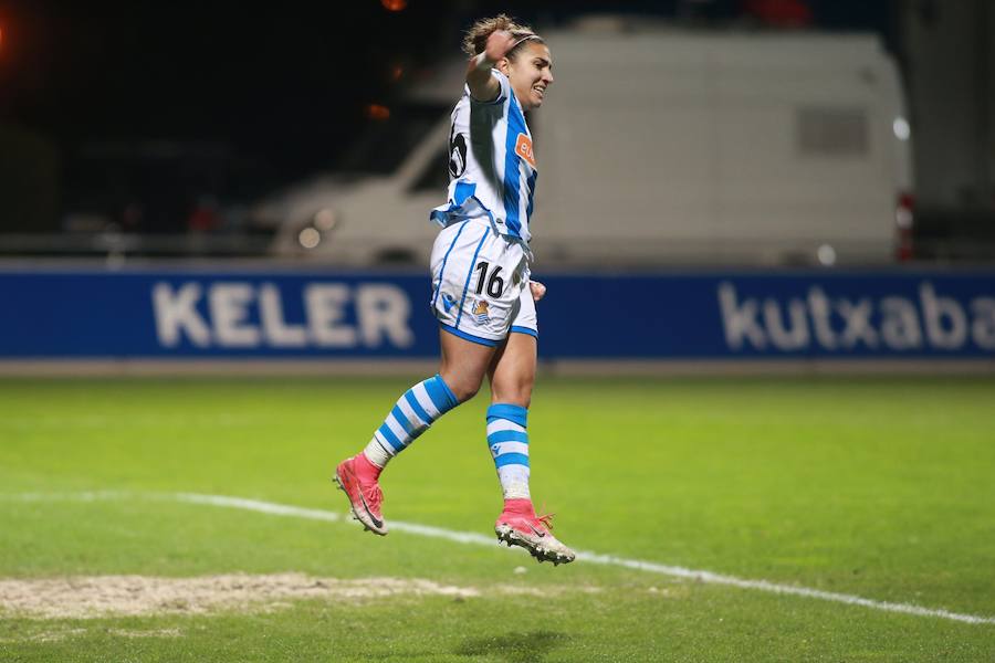La Real femenina ha goleado este miércoles al Rayo Vallecano en Zubieta. El resultado final ha sido 4-0.