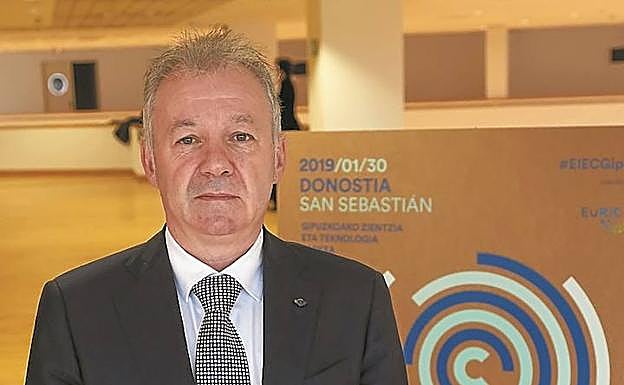 El presidente de la FER, Ion Olaeta, participó en el encuentro.