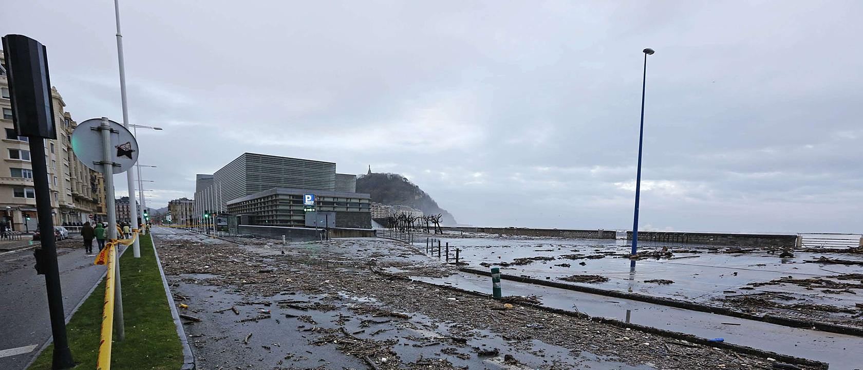 El tsunami que arrasó la costa de Gipuzkoa