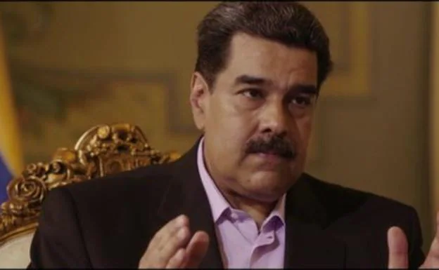 Maduro, durante la entrevista con Jordi Évole.