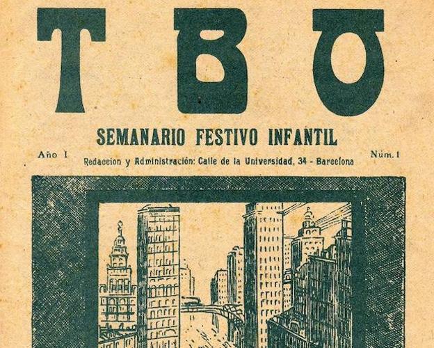 El número 1 de la revista 'TBO', de 1917