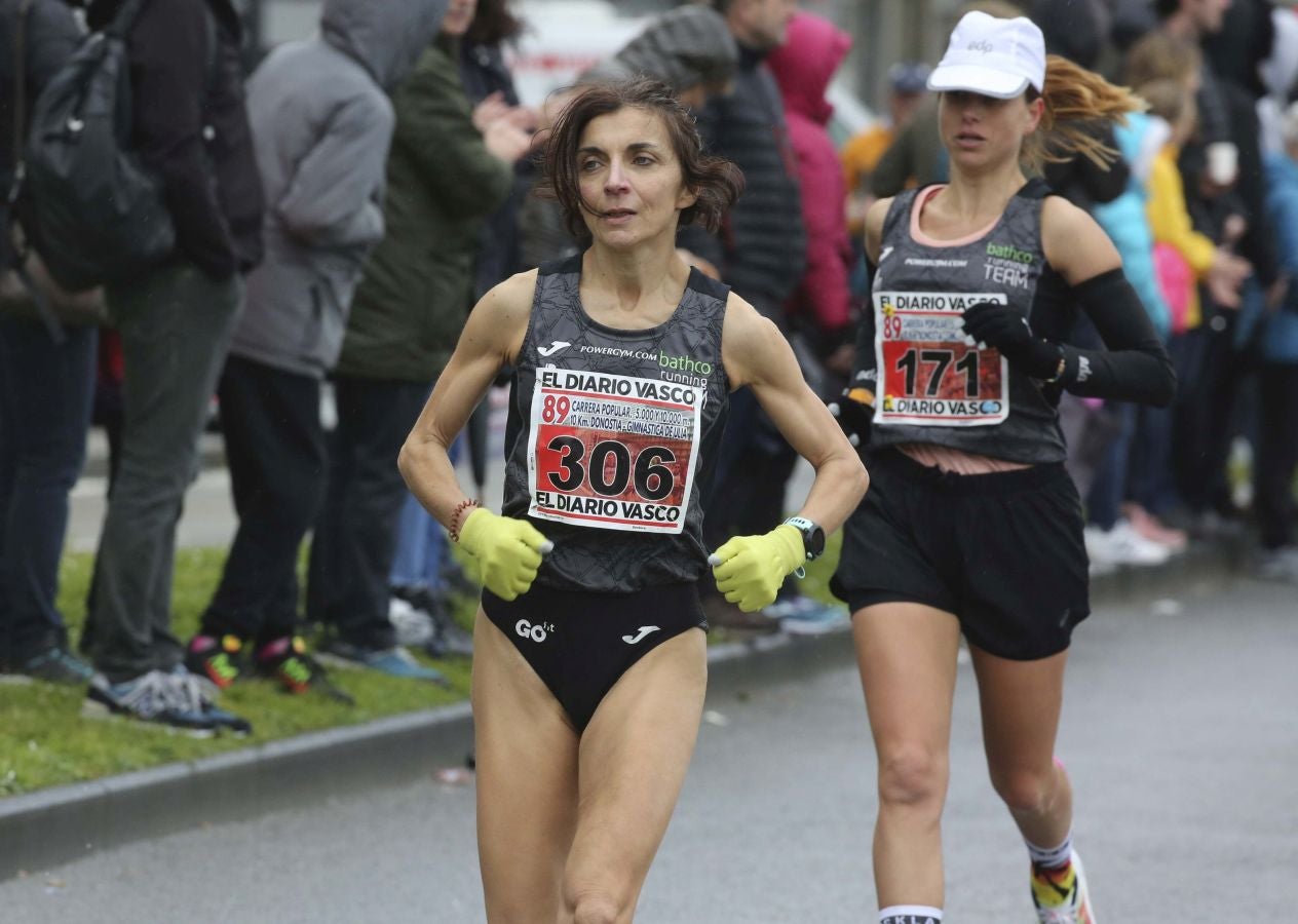 Lluvia, frío y triunfos muy reñidos en los 10 kilómetros de la Gimnástica de Ulía 