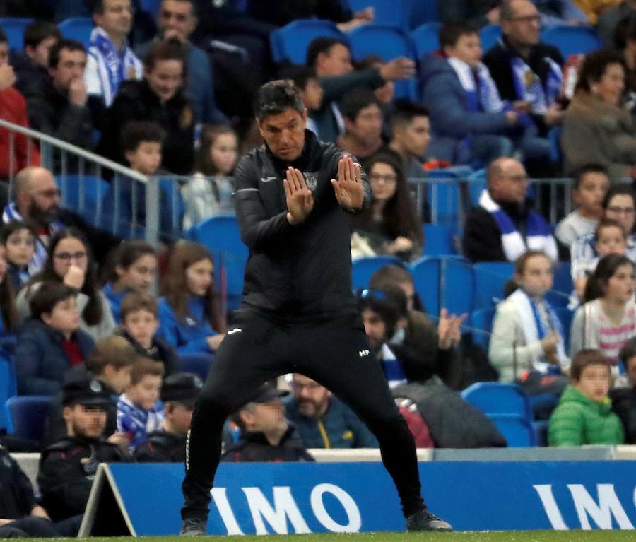 Las fotos más espectáculares del encuentro disputado en Anoeta entre Real Sociedad (esta vez con la segunda equipación) y el Leganés.