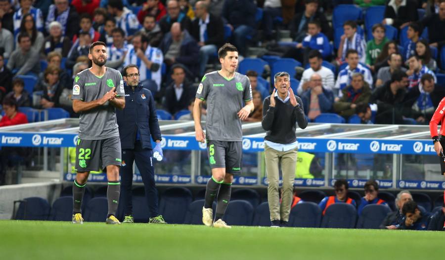 Las fotos más espectáculares del encuentro disputado en Anoeta entre Real Sociedad (esta vez con la segunda equipación) y el Leganés.