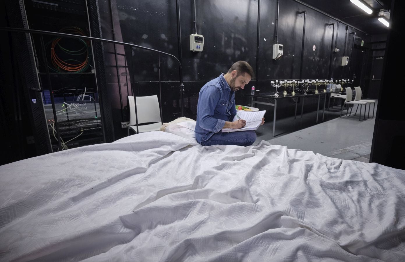 DV se interna en los preparativos de La Flauta Mágica, una producción de Opus Lírica que cuenta con la participación de 130 integrantes.