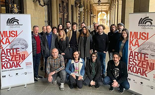 Algunos de los artistas seleccionados se han sumado a la presentación,