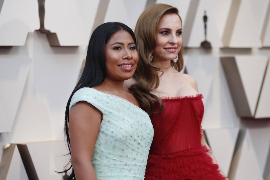 Yalitza Aparicio y Marina de Tavira.