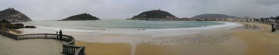 Los viajeros de TripAdvisor coronan por cuarto año consecutivo a la playa de La Concha como la mejor de Europa y la aúpan a la cuarta posición del ránking mundial