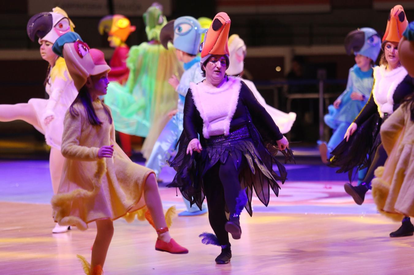 La plaza de toros de San Sebastián se ha llenado un año más para ver por primera vez a las 26 comparsas que desfilarán este próximo sábado por el Centro de la ciudad. Cada uno de los grupos tiene tres minutos para mostrar parte de su 'show', así como sus trajes.
