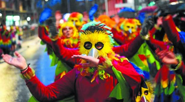 Personajes de todo tipo pueblan todos los años el Carnaval. 