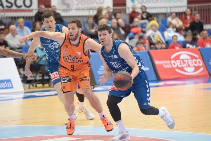 El Gipuzkoa Basket se enfrenta en casa al Valencia Basket. 