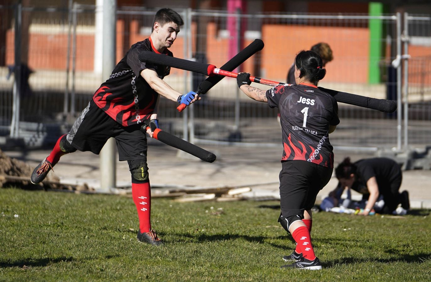 El club Arima Galduak de Eibar practica este novedoso deporte que está dando sus primeros pasos en el País Vasco