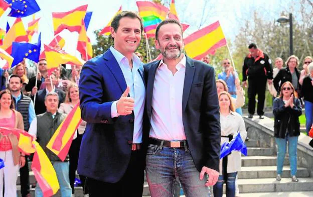 Albert Rivera y Edmundo Bal Francés, exabogado del Estado y nuevo fichaje de Cs. 