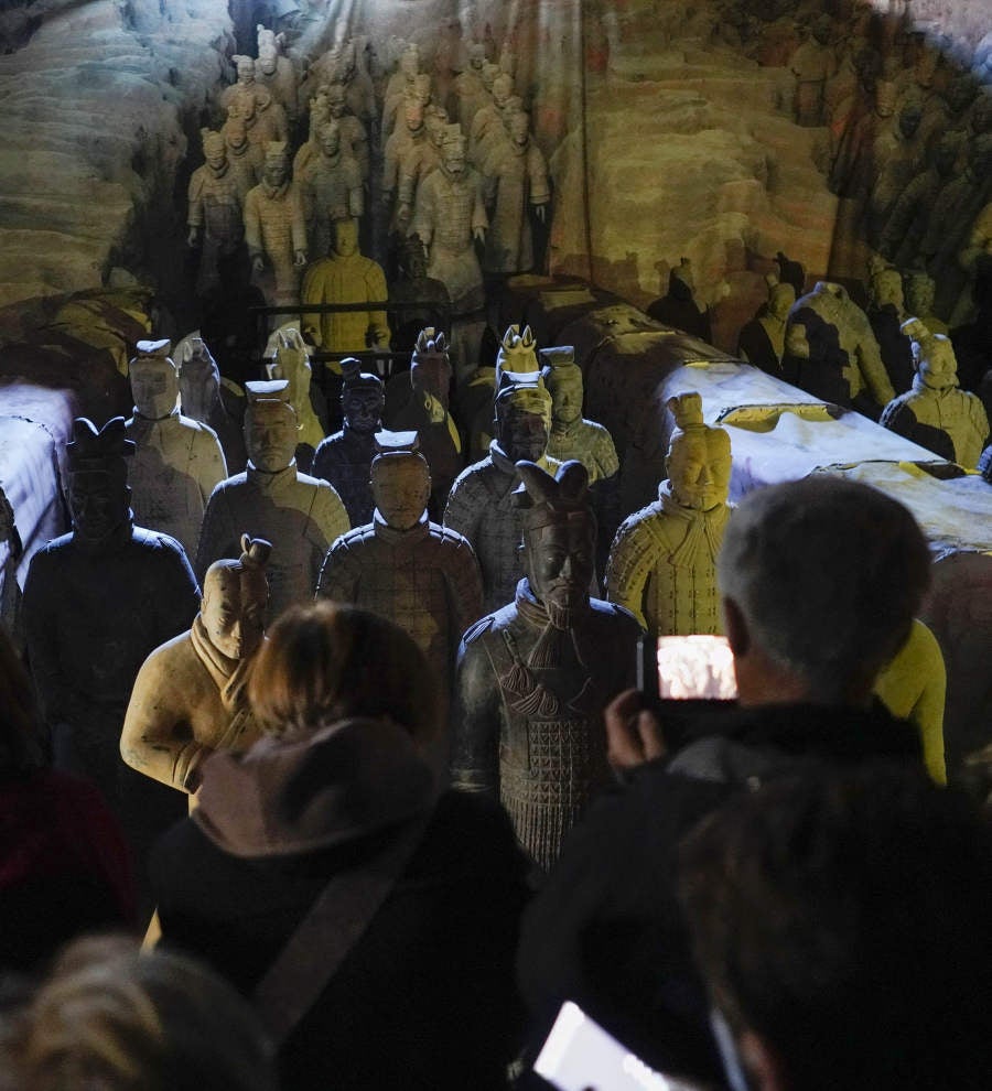La exposición 'Soldados de Terracota' registra más de 3.000 visitas desdesu inauguración el viernes en Casa Ciriza de Pasaia ¡