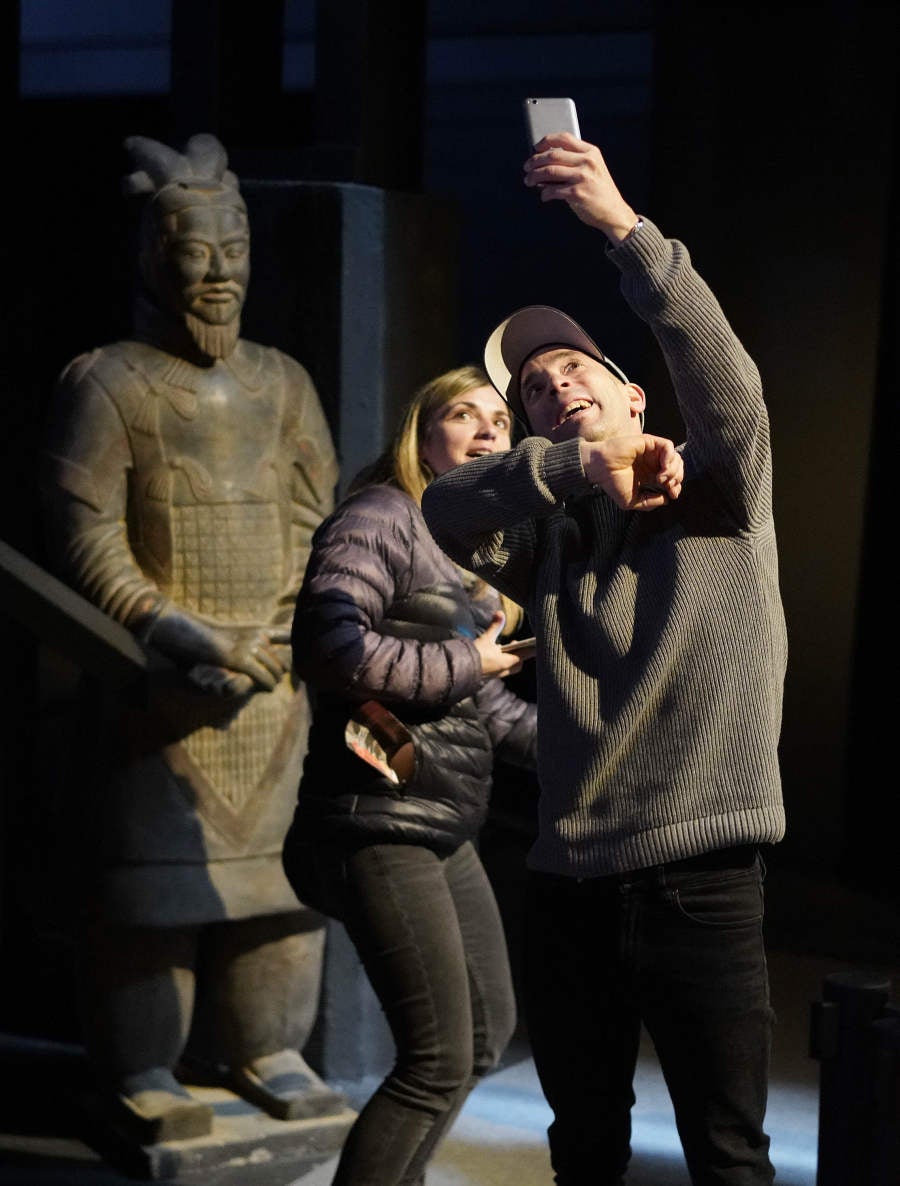 La exposición 'Soldados de Terracota' registra más de 3.000 visitas desdesu inauguración el viernes en Casa Ciriza de Pasaia ¡