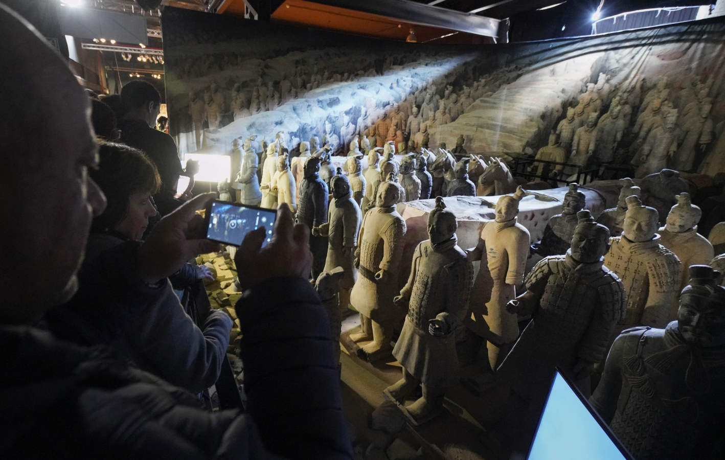 La exposición 'Soldados de Terracota' registra más de 3.000 visitas desdesu inauguración el viernes en Casa Ciriza de Pasaia ¡