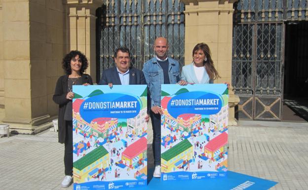 Un total de 260 comercios participan en la iniciativa Donostia Market, cuatro veces más que en 2018