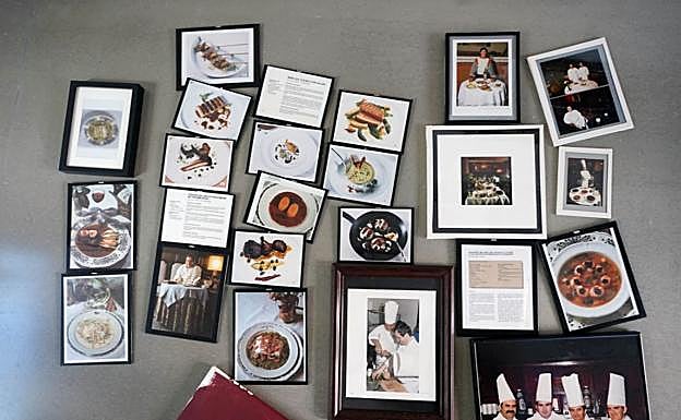 Imagen. Así se preparaba la exposición hace unos días.