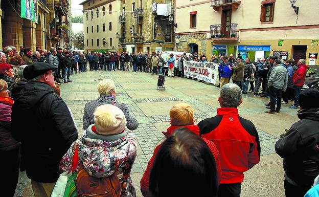 Una de las movilizaciones de pensionistas más recientes acontecidas en el municipio. 