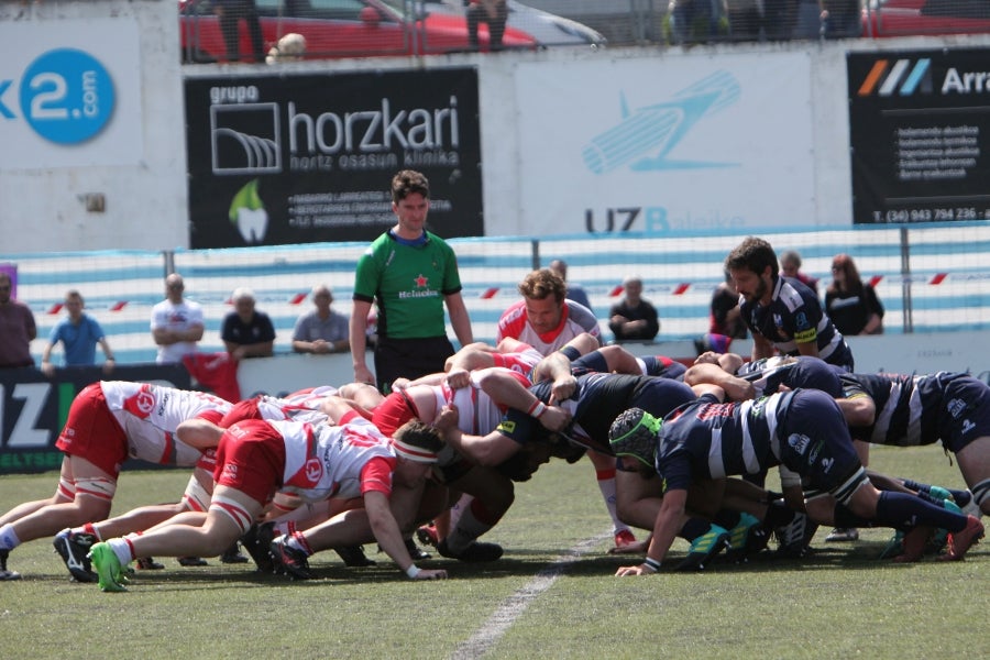 El Ampo Ordizia ha logrado la victoria ante La Vila Rugby (35-28) consolidándose, así, en el cuarto puesto de la Liga Heineken.