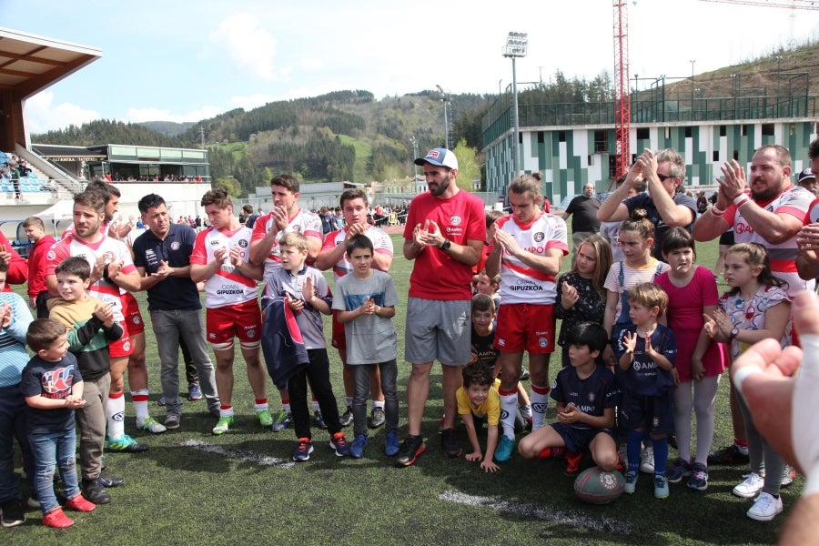 El Ampo Ordizia ha logrado la victoria ante La Vila Rugby (35-28) consolidándose, así, en el cuarto puesto de la Liga Heineken.