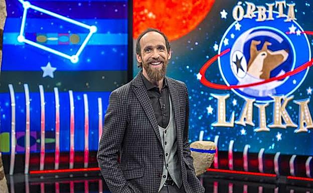 Eduardo Sáenz de Cabezón, nuevo presentador del programa de divulgación 'Órbita Laika'.