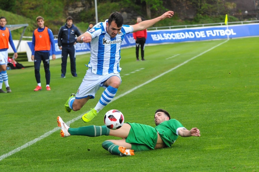 El Sanse se ha medido en Zubieta al Gernika, quien no se lo ha puesto fácil. Así los potrillos han conseguido un único punto, gracias al gol de Thior en el minuto 86.