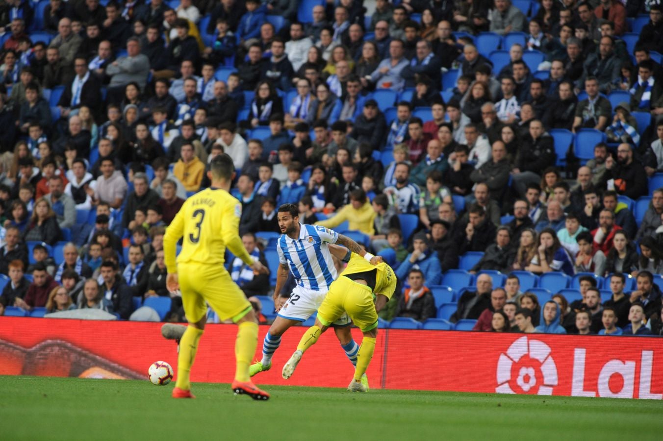La Real Sociedad y el Villarreal se han enfrentado este jueves en Anoeta.
