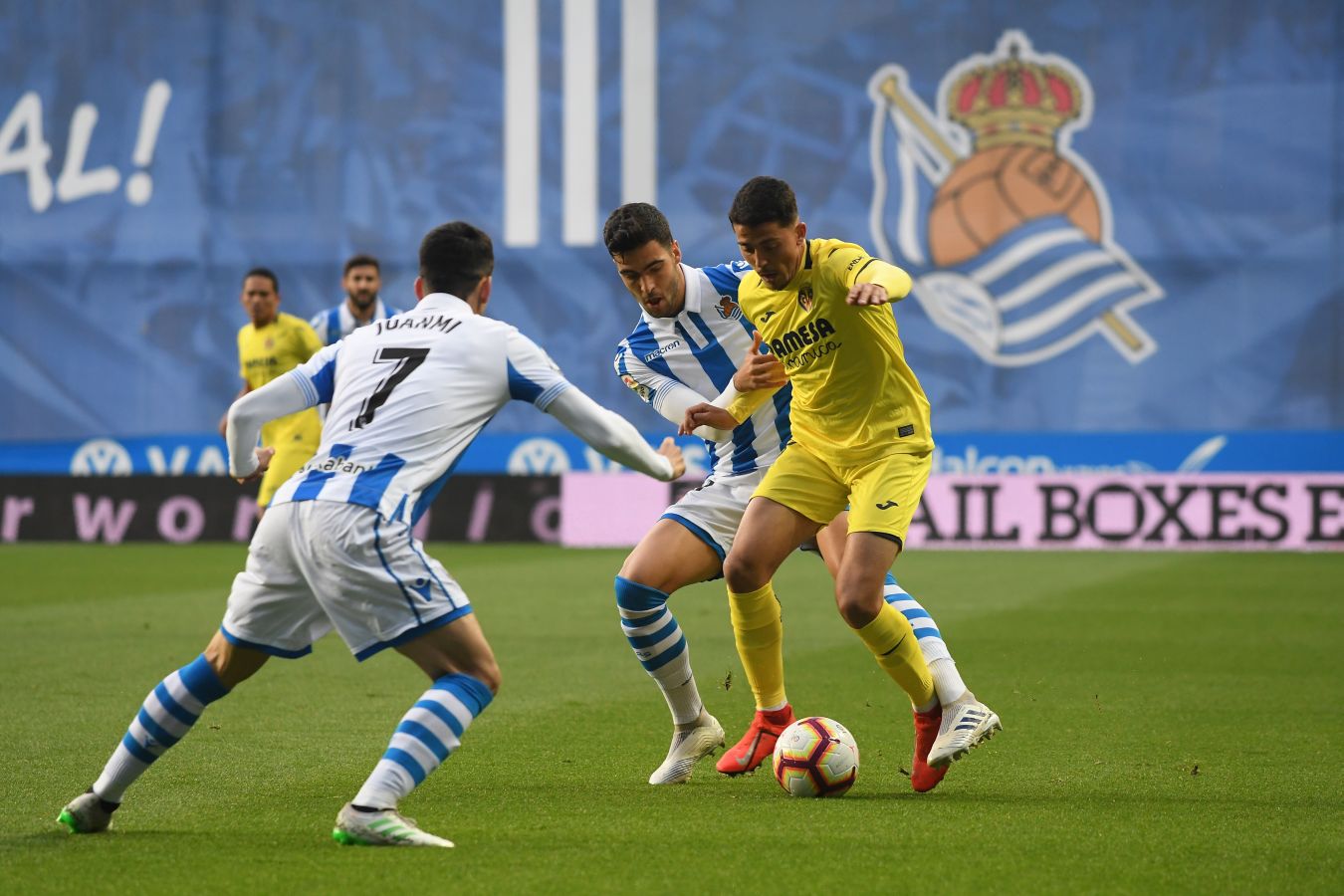 La Real Sociedad y el Villarreal se han enfrentado este jueves en Anoeta.