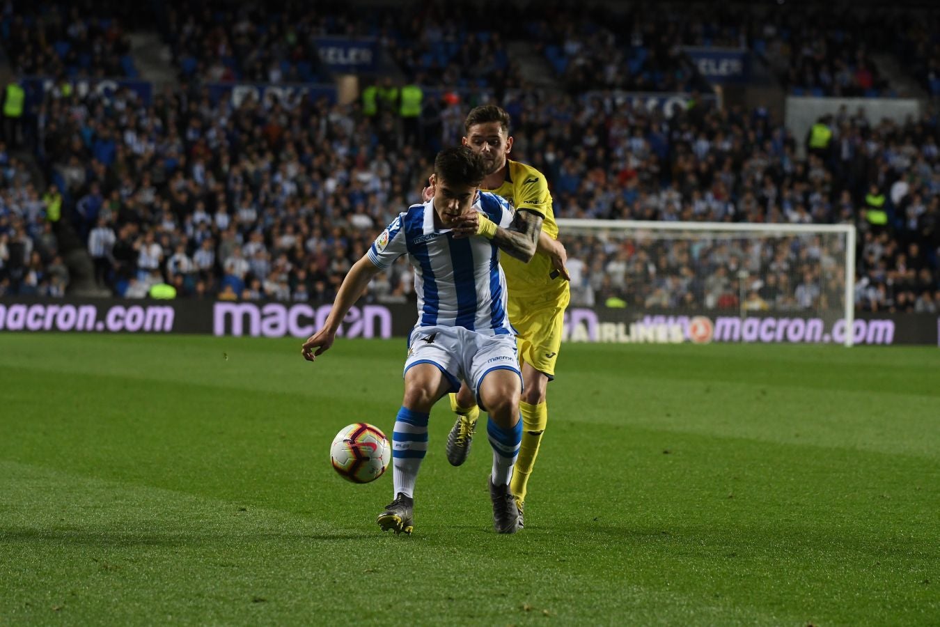 La Real Sociedad y el Villarreal se han enfrentado este jueves en Anoeta.