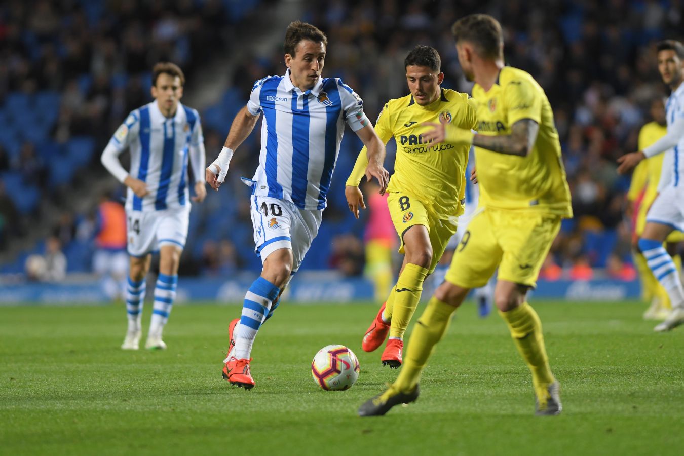 La Real Sociedad y el Villarreal se han enfrentado este jueves en Anoeta.
