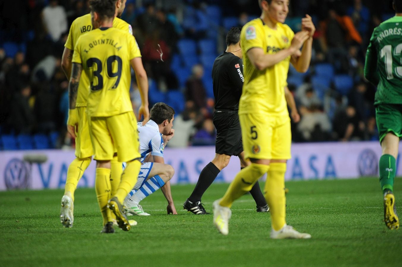 La Real Sociedad y el Villarreal se han enfrentado este jueves en Anoeta.