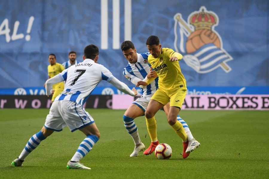 La Real Sociedad y el Villarreal se han enfrentado este jueves en Anoeta.