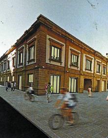 Imagen secundaria 2 - Por fuera, el entorno de La Bretxa ganará más espacio, con la plaza sin el edificio 'tupper', nuevas zonas peatonales en las calles Aldamar, Iñigo y el entorno de Orixe. Dentro de Pescadería, los asentadores subirán a pie de calle.