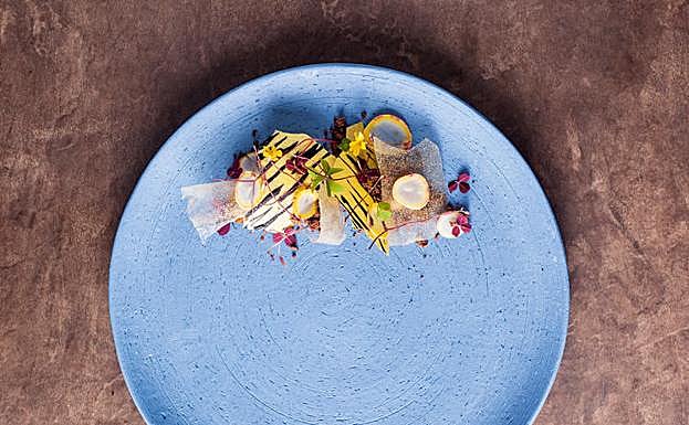 El plato 'Tallos extremos', una de las creaciones gastronómicas del restaurante 'Central'. 