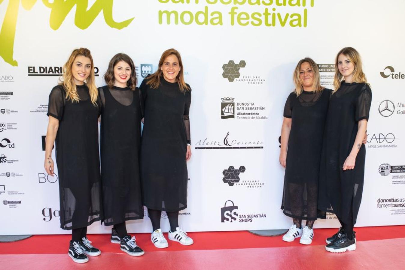 Photocall de los desfiles comercios multimarca que se celebró el Sábado por la mañana en el Museo San Telmo