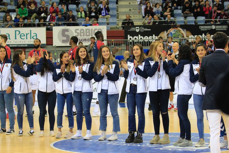 El GBC-Delteco ha perdido 77-87 ante el Baskonia en casa.