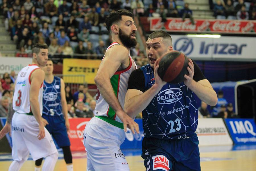 El GBC-Delteco ha perdido 77-87 ante el Baskonia en casa.