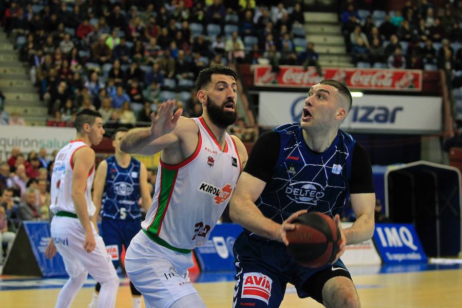 El GBC-Delteco ha perdido 77-87 ante el Baskonia en casa.