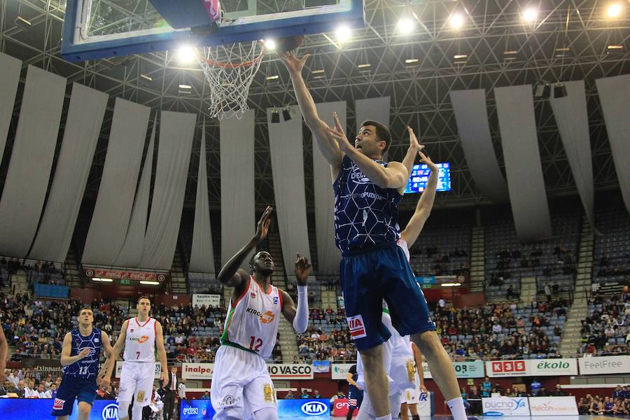 El GBC-Delteco ha perdido 77-87 ante el Baskonia en casa.