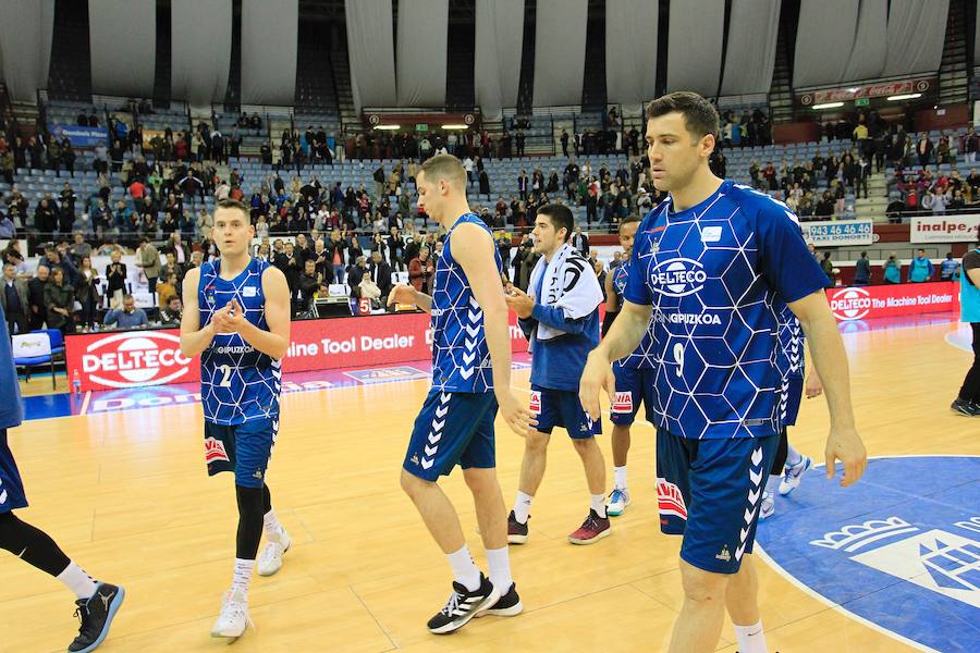 El GBC-Delteco ha perdido 77-87 ante el Baskonia en casa.
