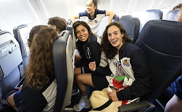 Imagen principal - Motivación, fiesta y peticiones al presidente