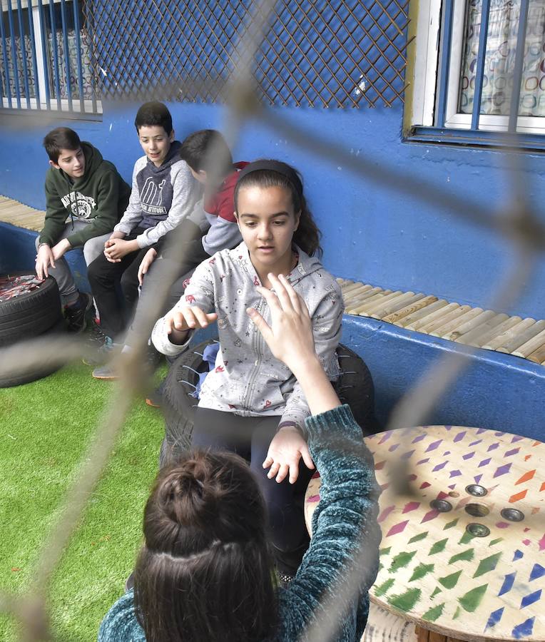 Samaniego Ikastetxea de Tolosa inaugura nuevas áreas de juego diseñadas por los alumnos.