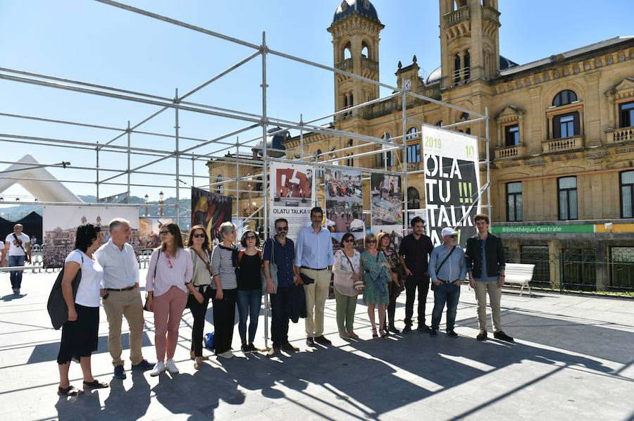 Este viernes ha comenzado una nueva edición del festial Olatu Talka que llena las calles de San Sebastián de actividades y eventos para todos los públicos